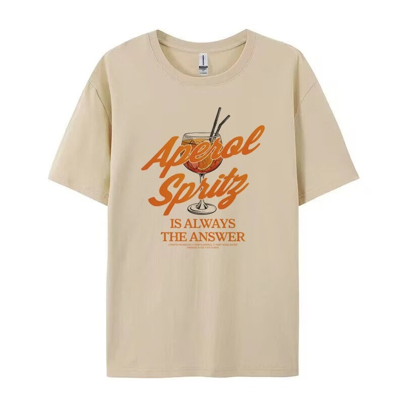 Kalani - Aperol spritz oversized t-shirt