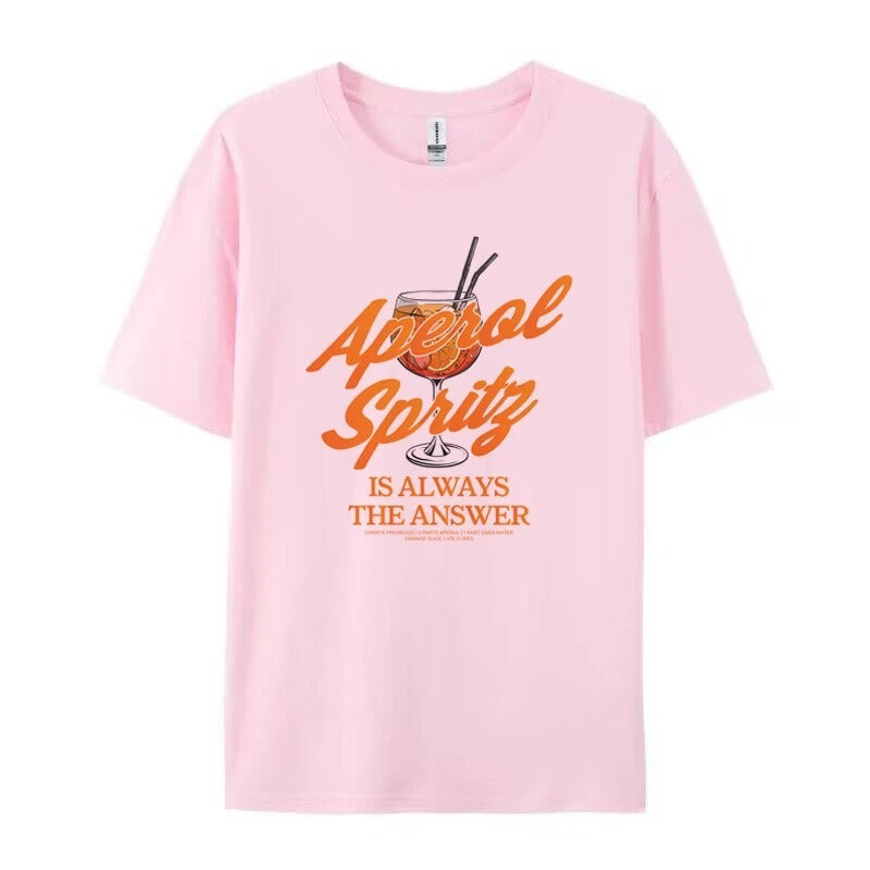 Kalani - Aperol spritz oversized t-shirt