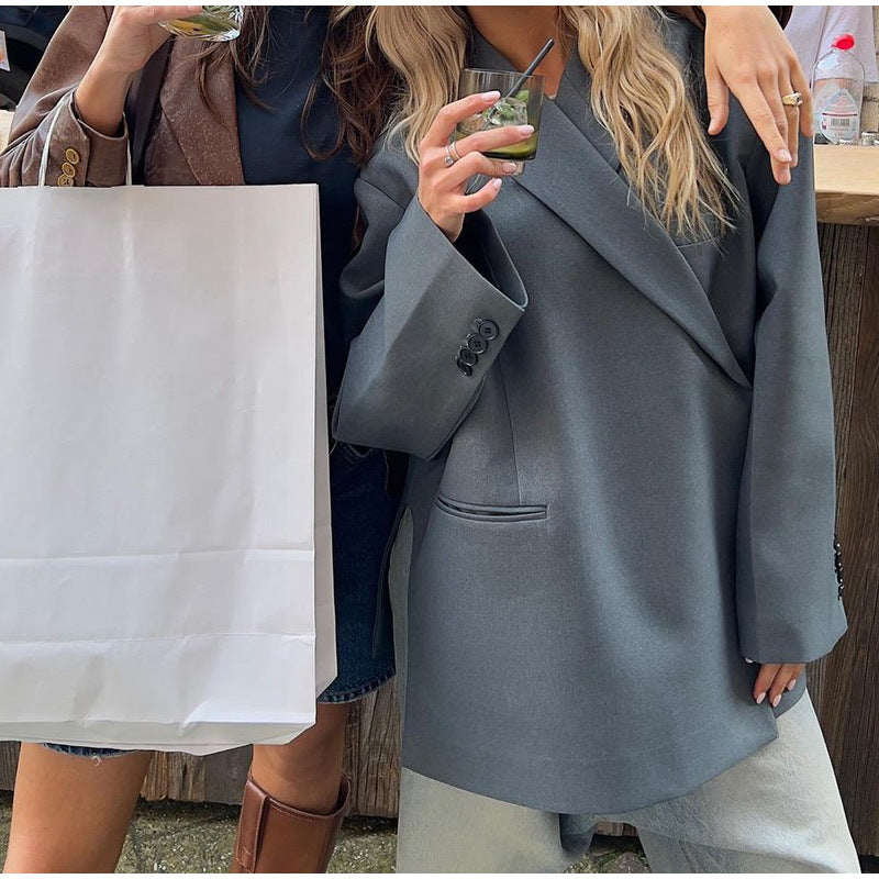 Avyra - Oversized blazer met moderne pasvorm