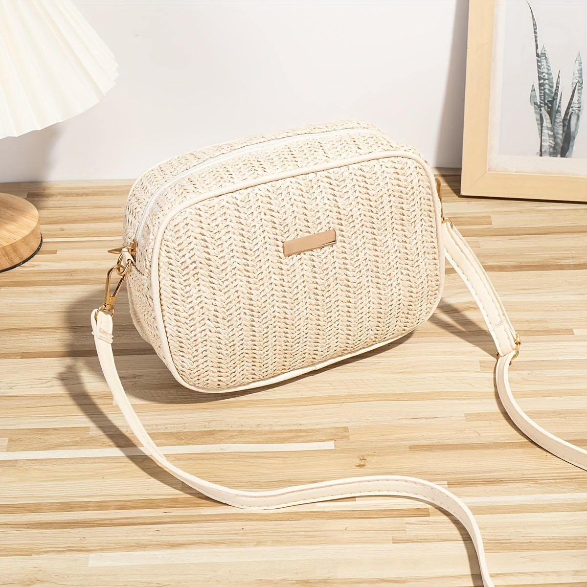 Tavira - Rieten crossbody tas perfect voor de zomer