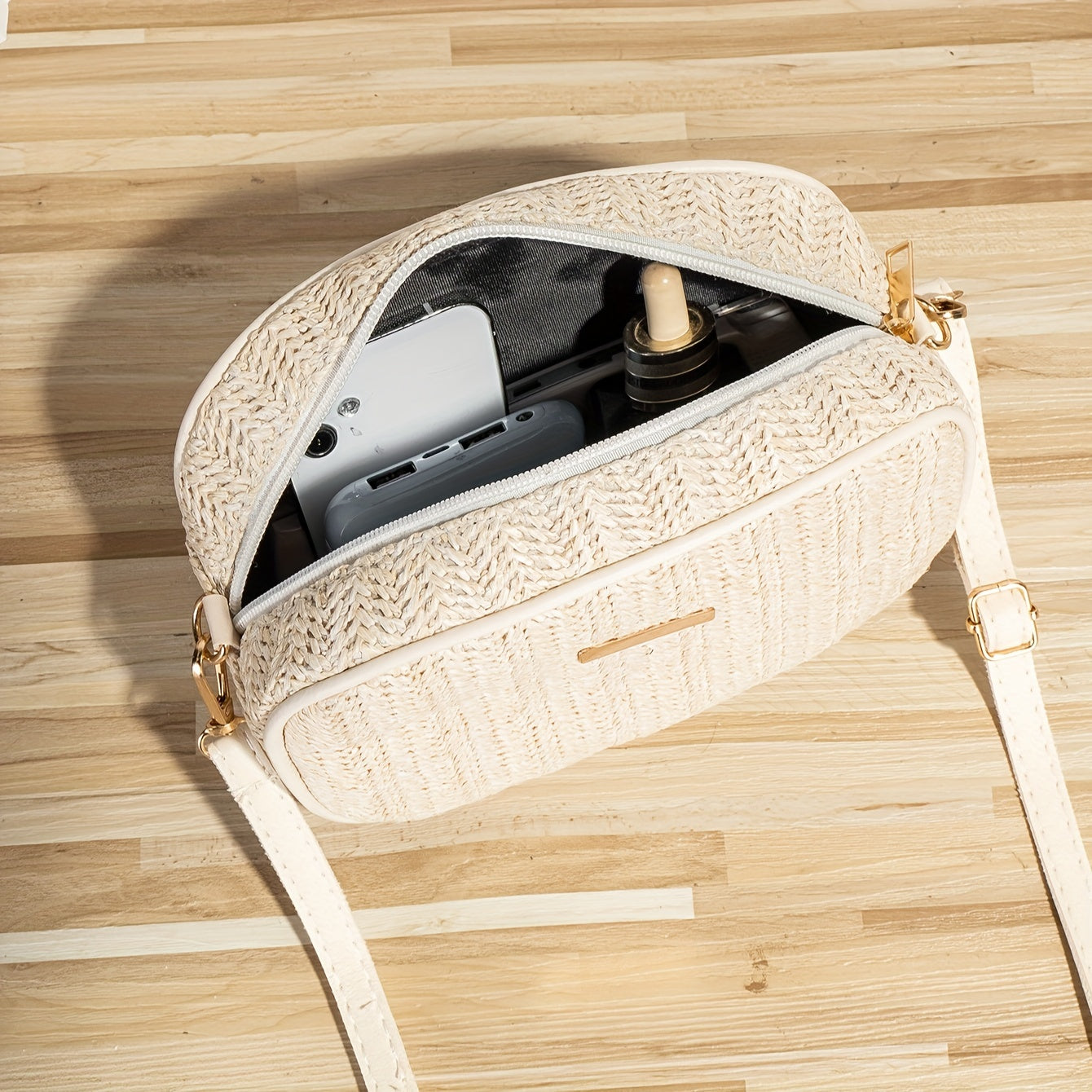 Tavira - Rieten crossbody tas perfect voor de zomer