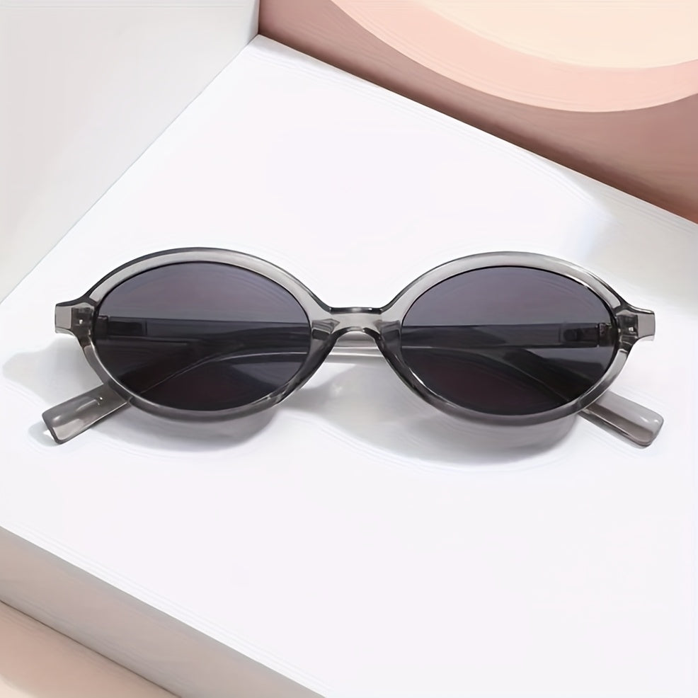 Veloura - Modieuze retro zonnebril met ovale glazen voor vrouwen
