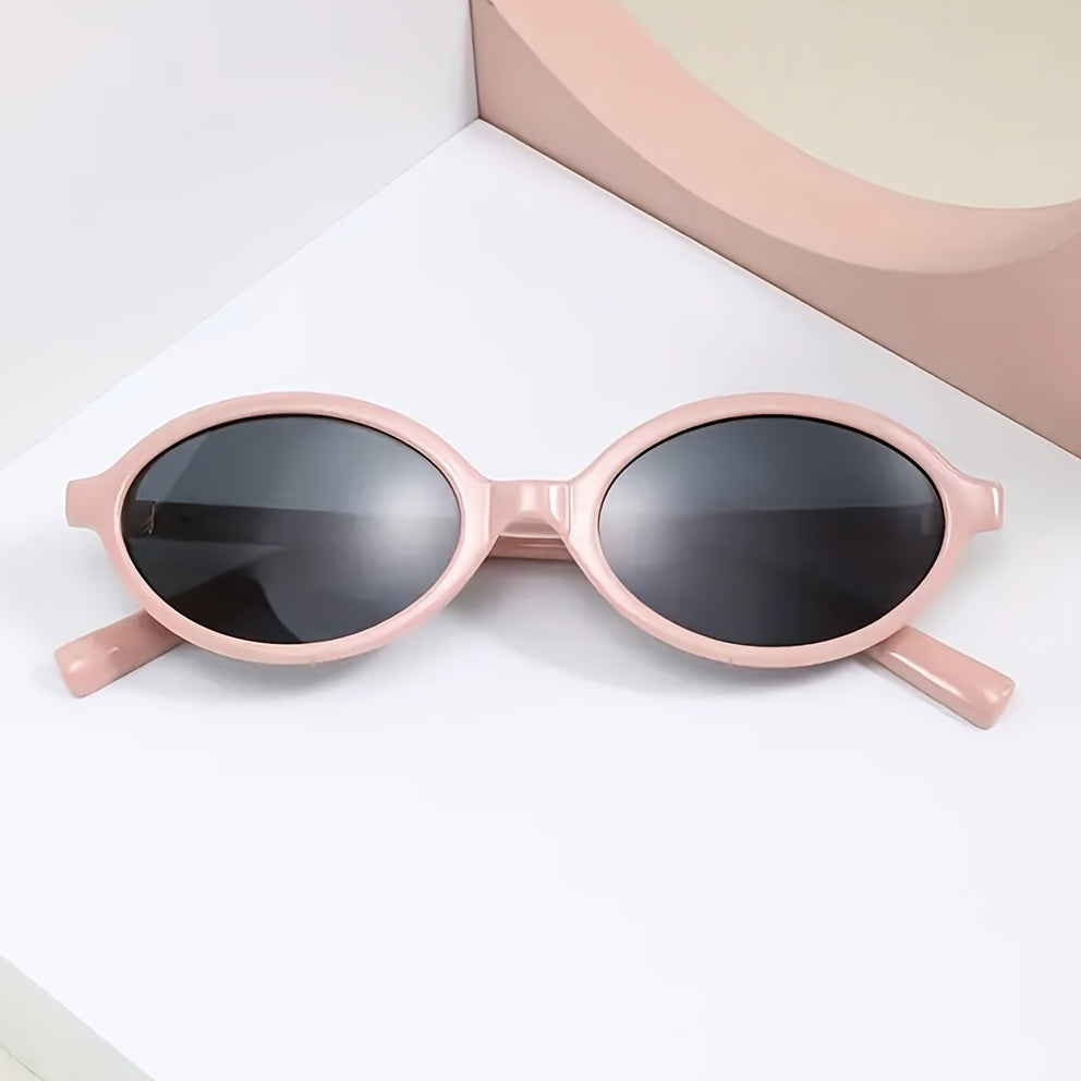 Veloura - Modieuze retro zonnebril met ovale glazen voor vrouwen