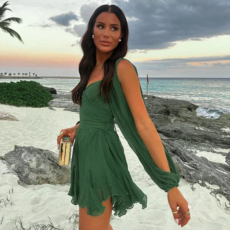 Thalina - Casual mini jurk