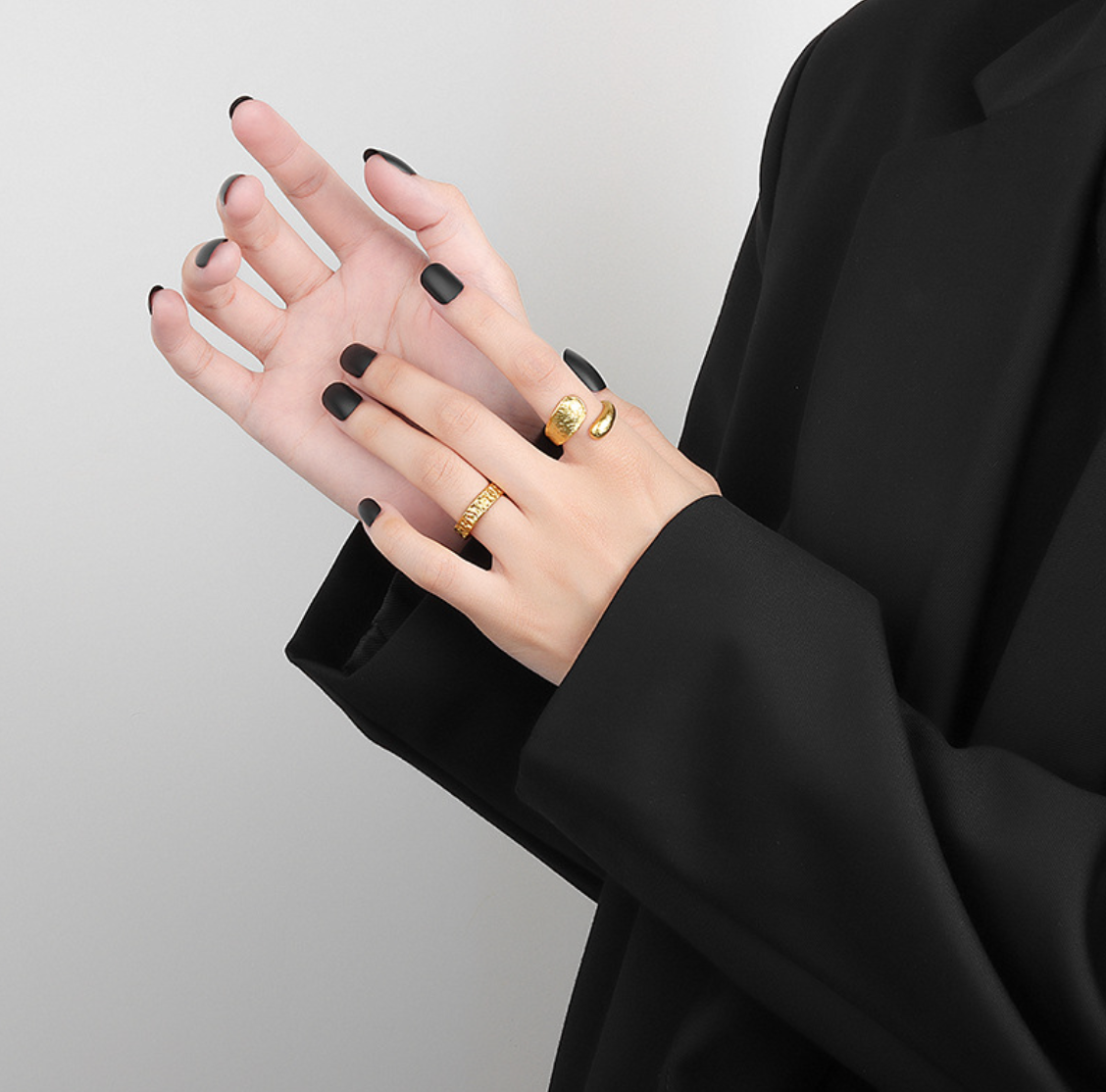 Fyelle - Gouden ring met subtiele glans