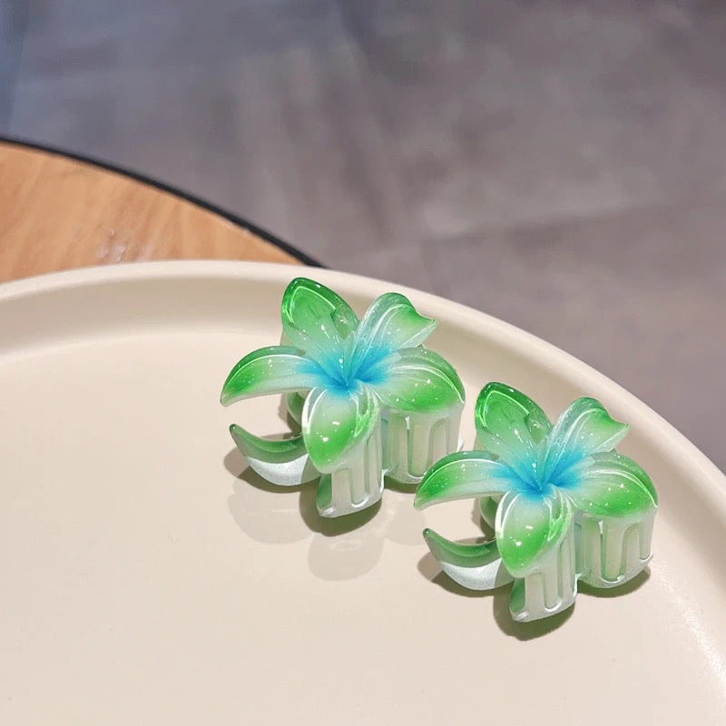 Zayana - Fleurige bloemenclips