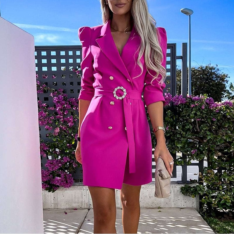 Bellina - Stijlvolle blazerjurk voor een chique look