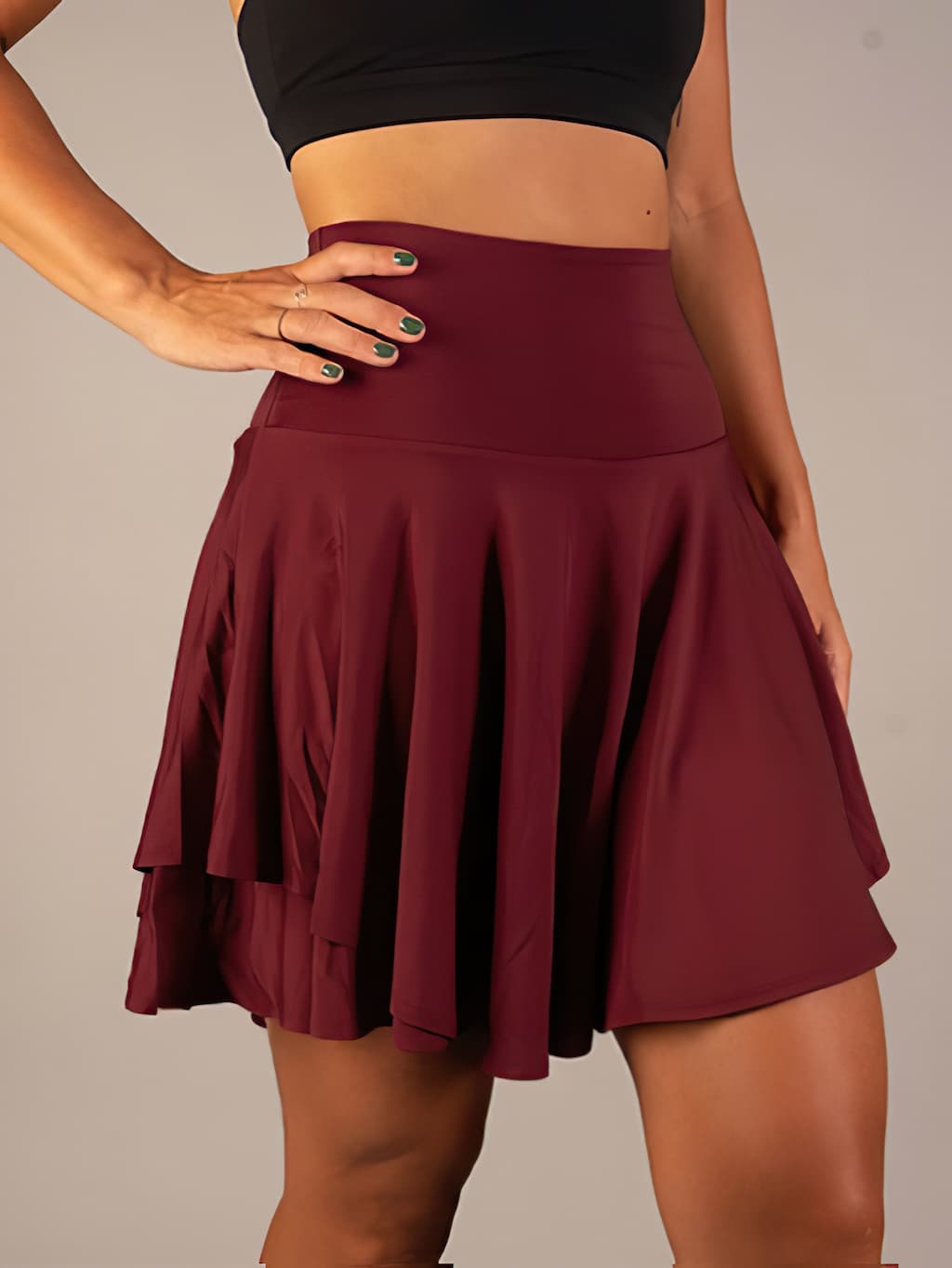 Cirelle - Stijlvolle en comfortabele tennisrok met short