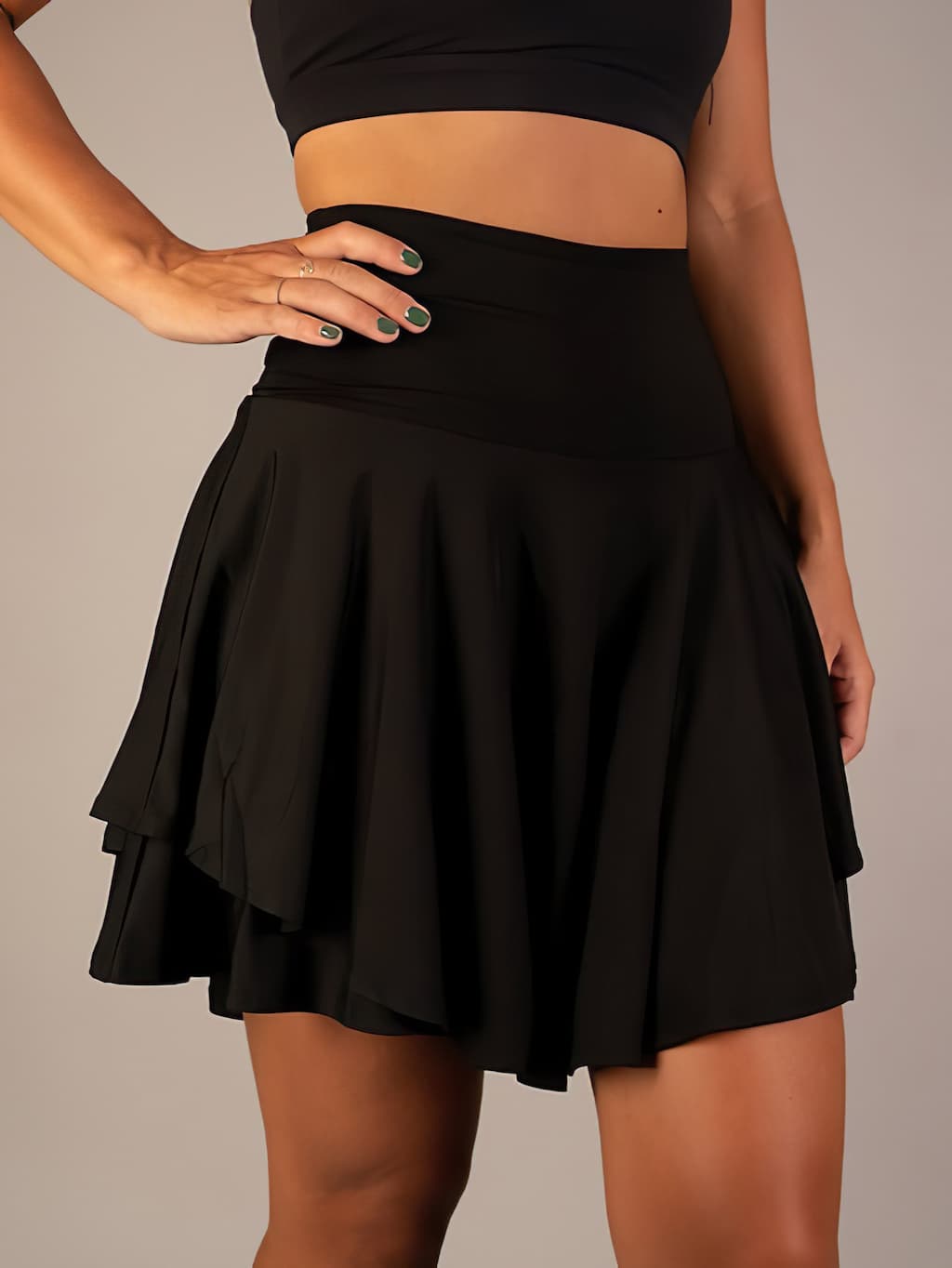Cirelle - Stijlvolle en comfortabele tennisrok met short