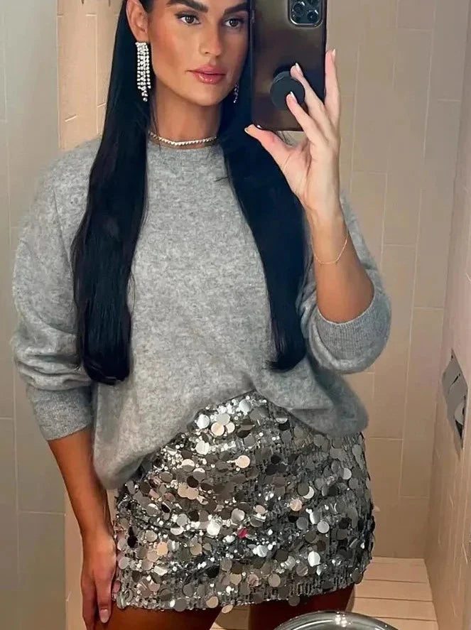 Valeria - Pailletten minirok