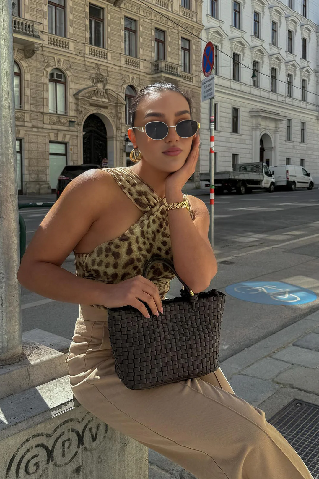 Zarah - Luipaard Top
