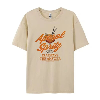 Kalani - Aperol spritz oversized t-shirt