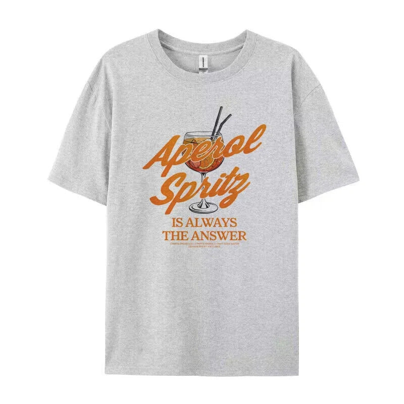 Kalani - Aperol spritz oversized t-shirt