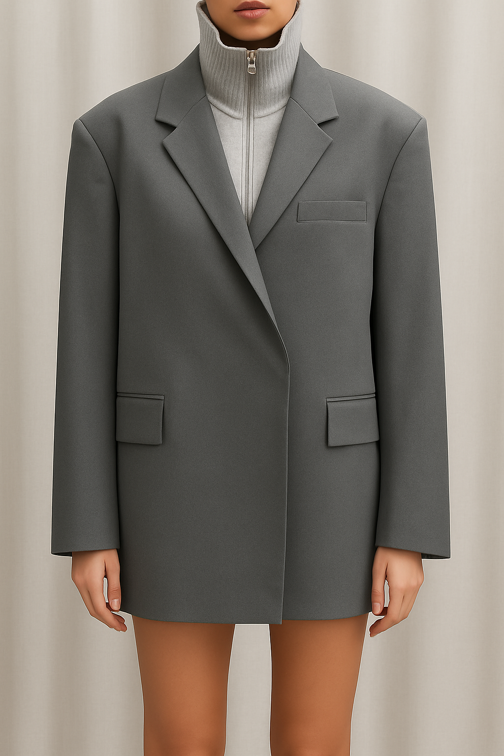 Avyra - Oversized blazer met moderne pasvorm
