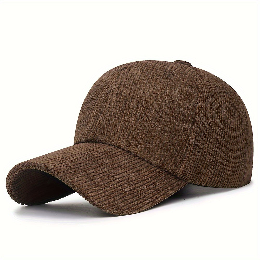 Juline - Retro ribstof pet voor uniseks streetwear stijl