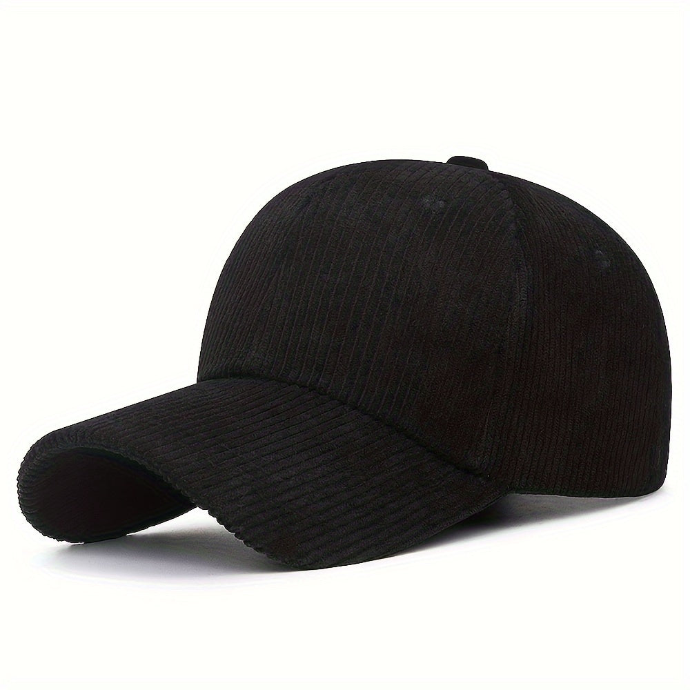 Juline - Retro ribstof pet voor uniseks streetwear stijl