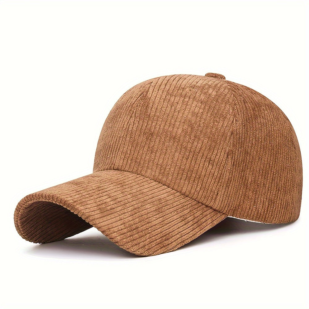 Juline - Retro ribstof pet voor uniseks streetwear stijl