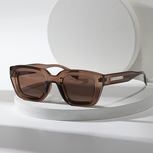 Sarella - Vierkante retro zonnebril voor dames met fashion statement