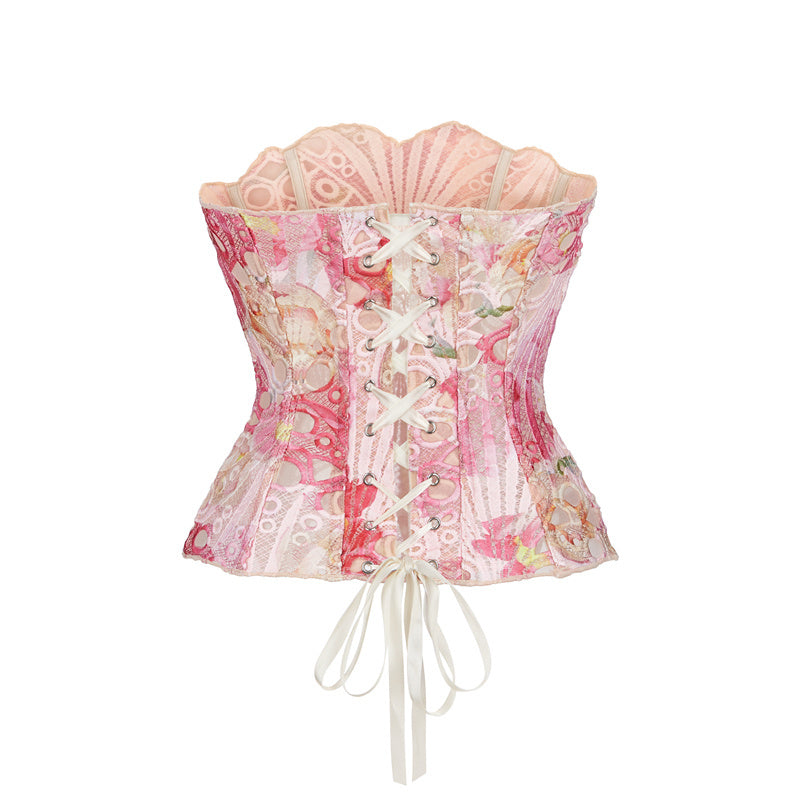 Selvya - Lace corset top voor dames
