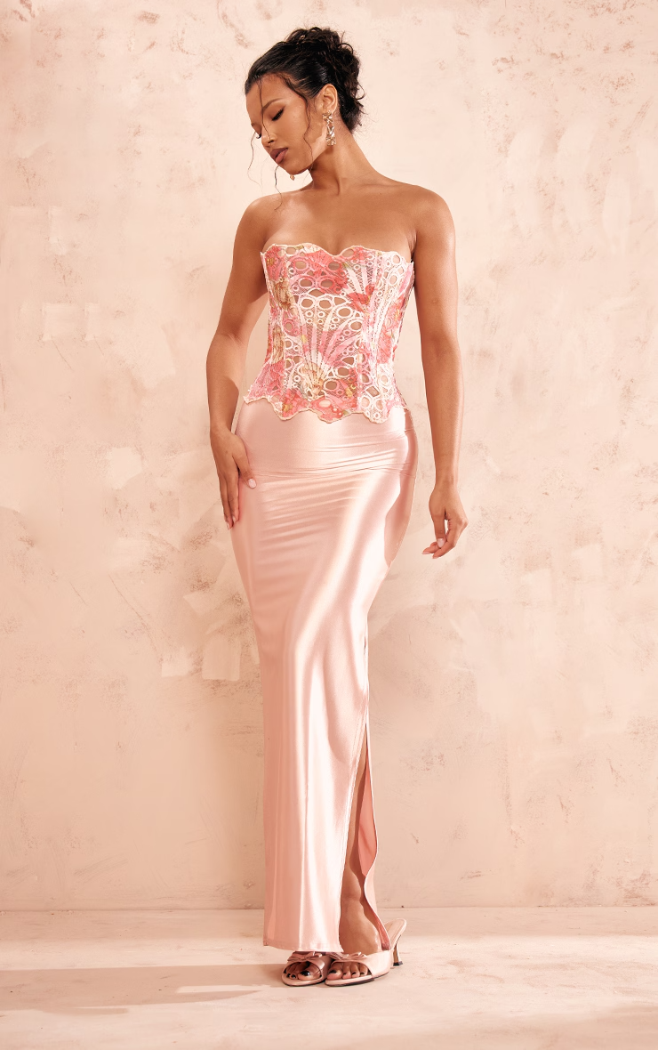 Selvya - Lace corset top voor dames