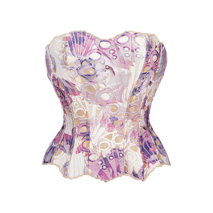 Selvya - Lace corset top voor dames
