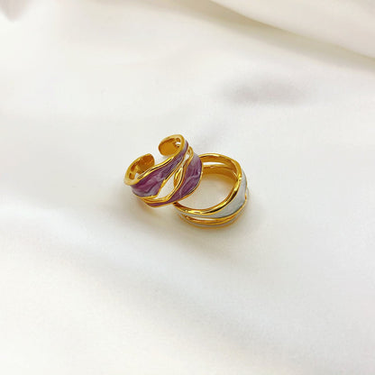 Tyressa - Elegant goudkleurige ring