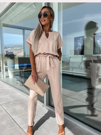 Yasmina - Kortemouw jumpsuit