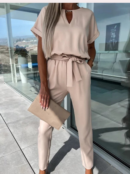 Yasmina - Kortemouw jumpsuit