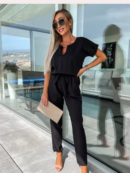 Yasmina - Kortemouw jumpsuit