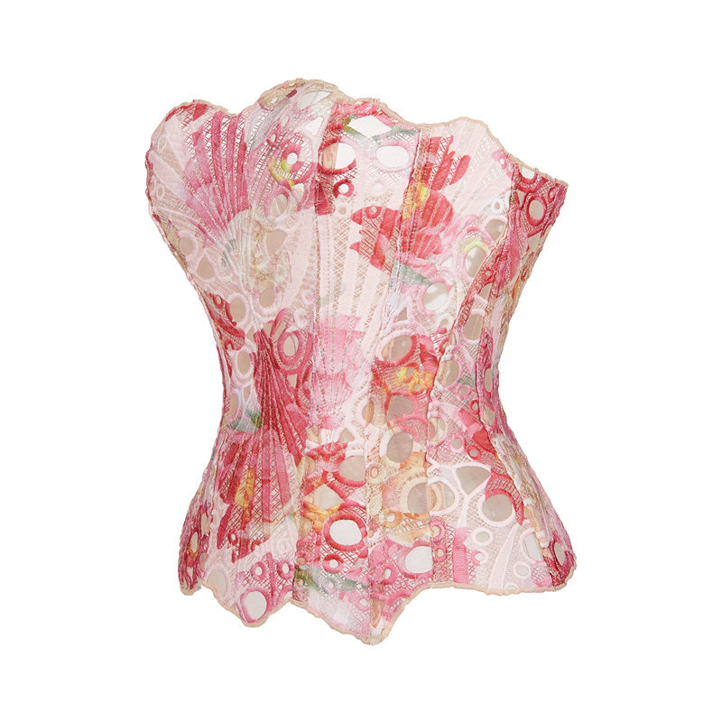 Selvya - Lace corset top voor dames